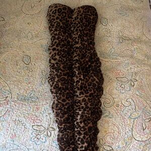 Fashion Nova Leopard Print Dress